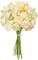 18Pcs Champagne Ranunculus Artificial Flowers, Faux Silk Mini Ranunculus with Stems, Fake Wedding Filler Flowers Bulk Floral Arrangements for Home, Table Centerpieces Bridal Shower DIY Bouquets Decor
